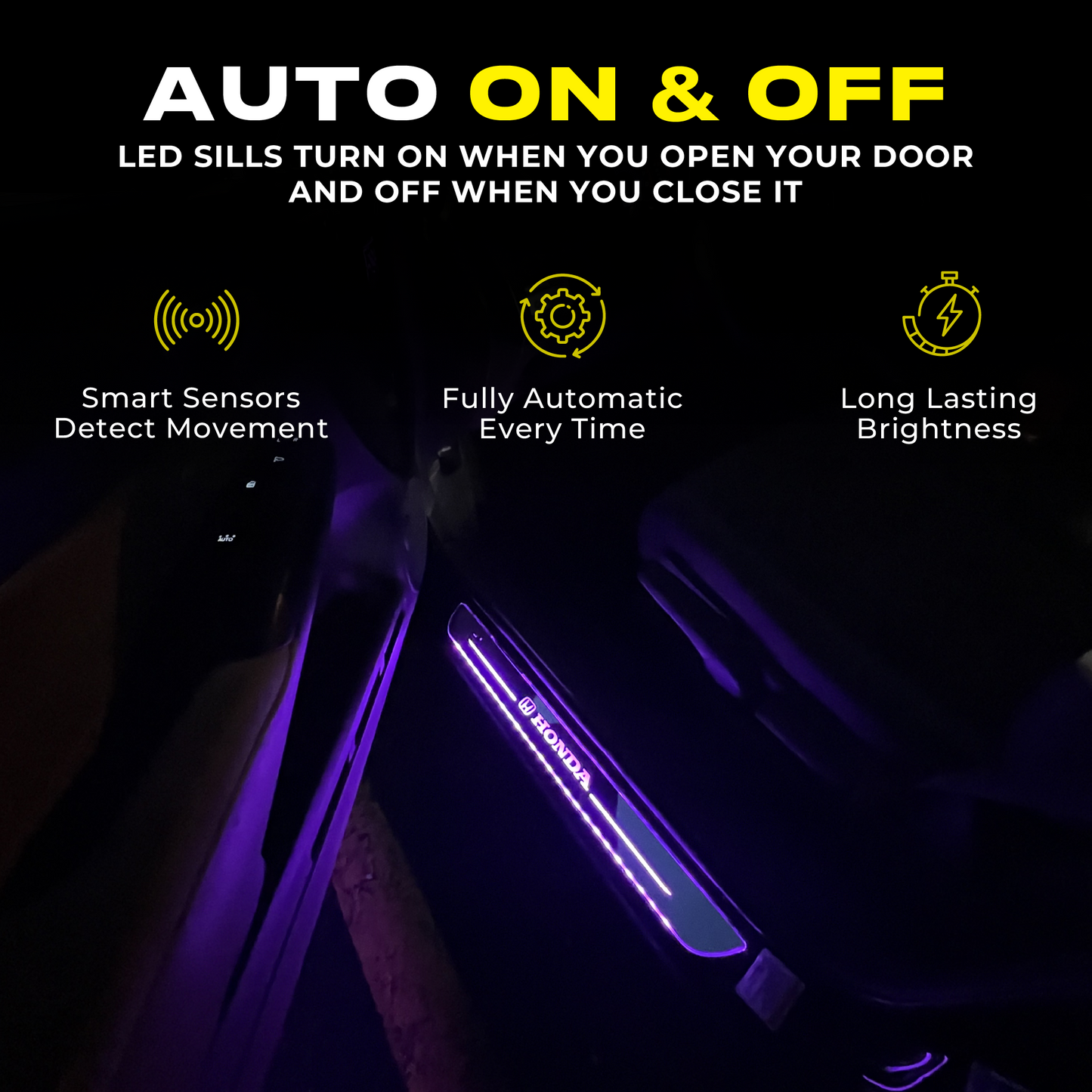 BloomCar™ LED Door Sill Pro