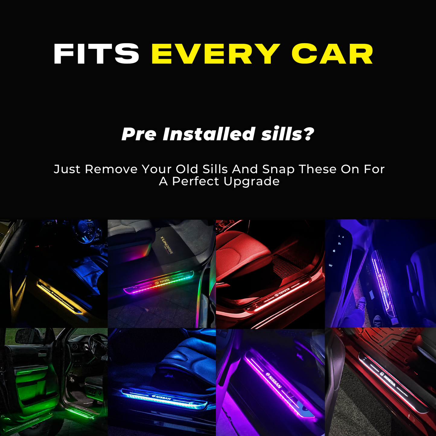 BloomCar™ LED Door Sill Pro