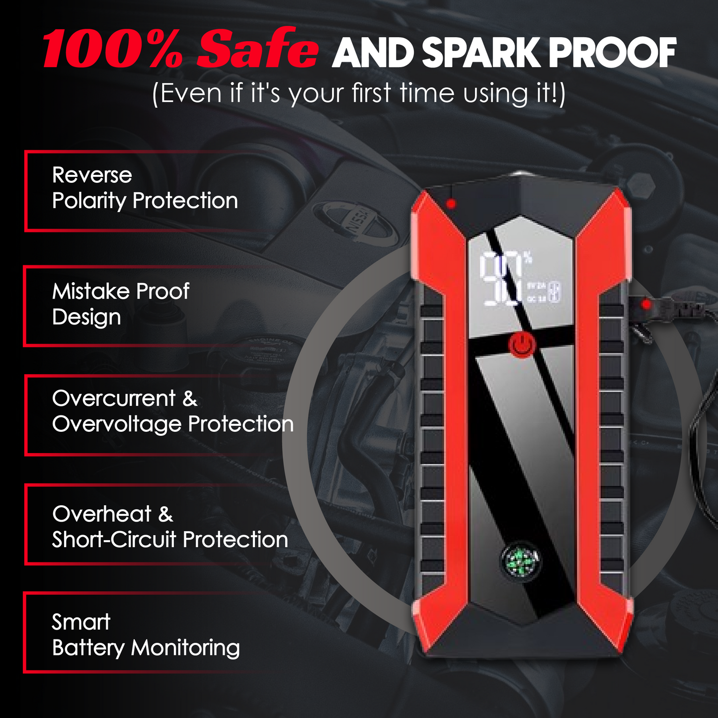 Portable Car Jump Starter