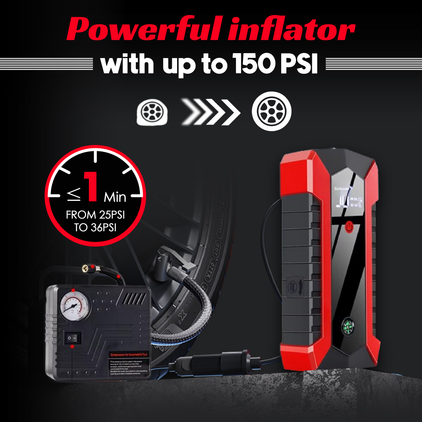 Portable Car Jump Starter