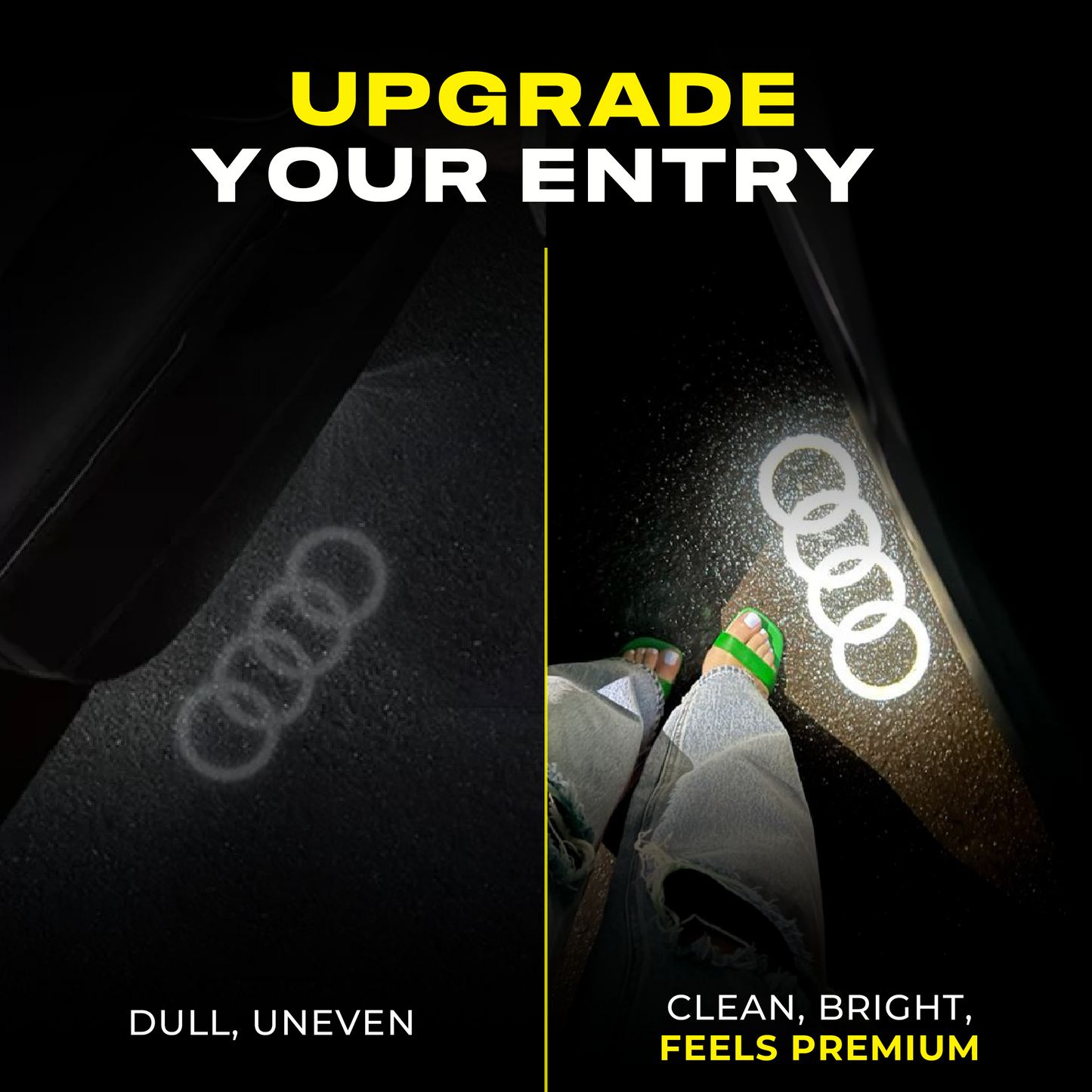 Puddle Lights - Wireless Car Door Projector