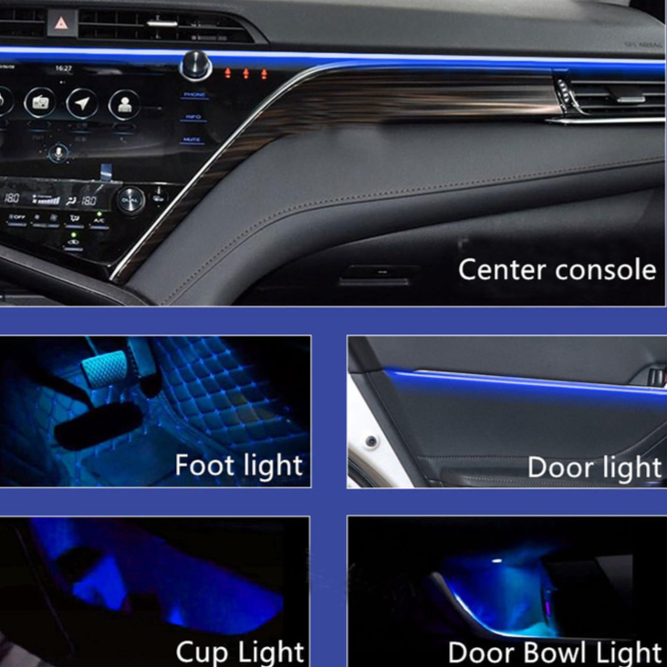 Bloomcar™ Premium Chasing Ambient Lighting (18 Piece Set)