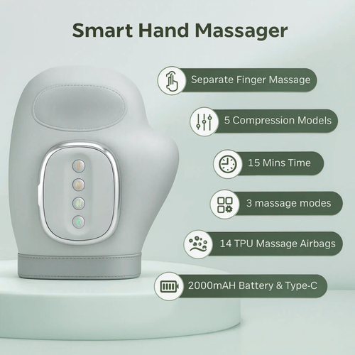BloomCare™ - Hand Massager with Heat Compression Therapy