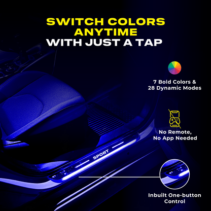 BloomCar™ LED Door Sill Pro