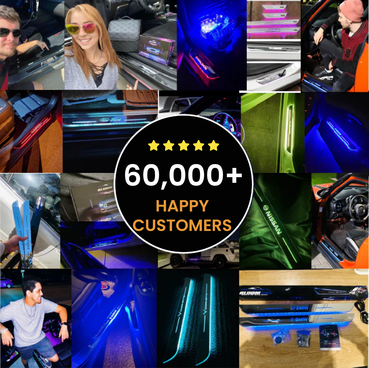 BloomCar™ LED Door Sill Pro (Customized)