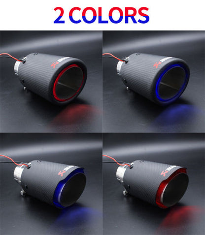 BloomCar™  Fiber Carbon Exhaust (2.5 inch)