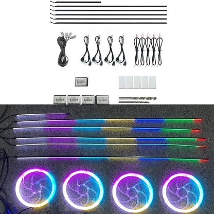 Bloomcar™ Premium Chasing Ambient Lighting (18 Piece Set)